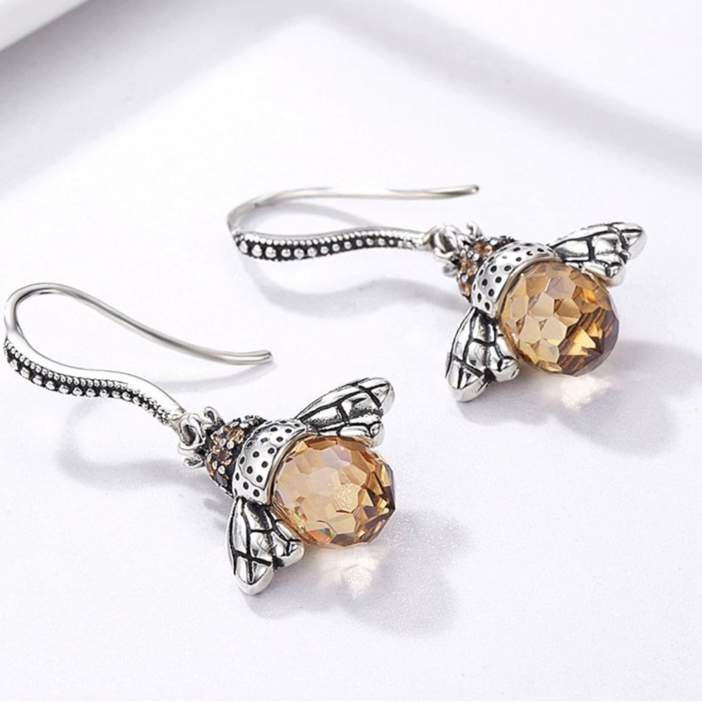 Honey Bee Earrings